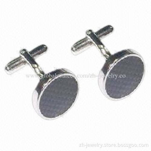 Alloy/Zinc-alloy Cufflinks, Customized Shapes are Accepted